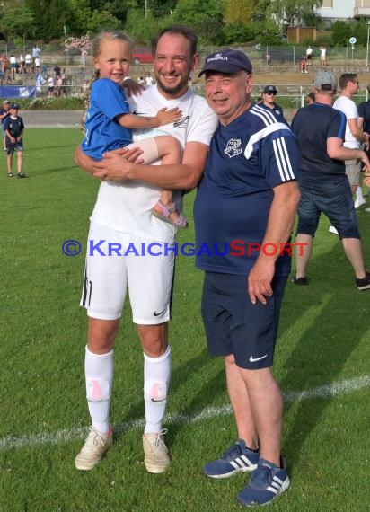 Landesliga RN TSV Kürnbach vs VfB Leimen Finale Relegation 2021/22 in Waldangelloch (© Siegfried Lörz)