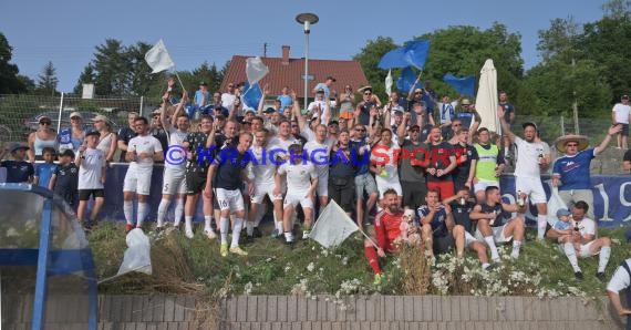 Landesliga RN TSV Kürnbach vs VfB Leimen Finale Relegation 2021/22 in Waldangelloch (© Siegfried Lörz)