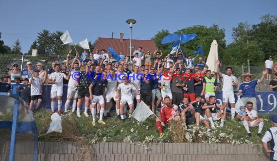 Landesliga RN TSV Kürnbach vs VfB Leimen Finale Relegation 2021/22 in Waldangelloch (© Siegfried Lörz)