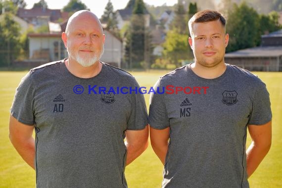 Trainerfoto Saison 2022/23 Fussball Sinsheim - TSV Helmstadt  (© Berthold Gebhard)