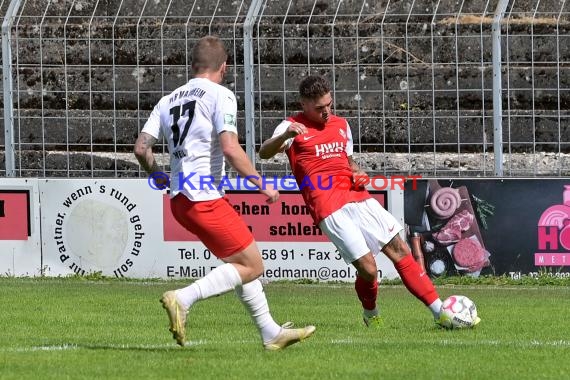 Saison 22/23 Verbandsliga Baden VfB Eppingen vs VfR Mannheim (© Siegfried Lörz)