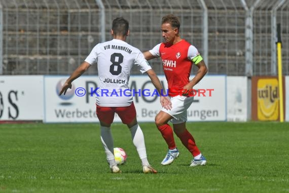 Saison 22/23 Verbandsliga Baden VfB Eppingen vs VfR Mannheim (© Siegfried Lörz)