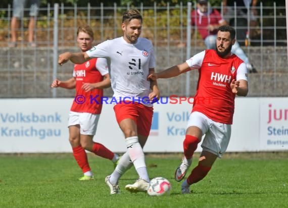 Saison 22/23 Verbandsliga Baden VfB Eppingen vs VfR Mannheim (© Siegfried Lörz)