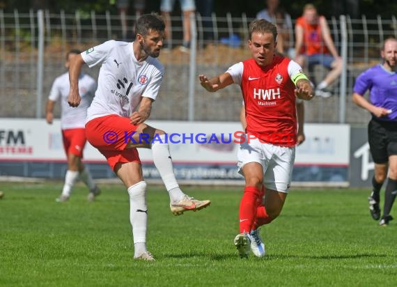 Saison 22/23 Verbandsliga Baden VfB Eppingen vs VfR Mannheim (© Siegfried Lörz)