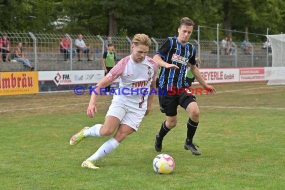 Saison 22/23 Verbandsliga Baden VfB Eppingen vs SV Waldhof Mannheim 2  (© Siegfried Lörz)