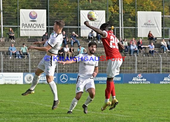 Saison 22/23 Verbandsliga Baden VfB Eppingen vs FC Olympia Kirrlach (© Siegfried Lörz)