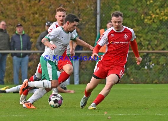 Saison 22/23 Verbandsliga Nordbaden FC Zuzenhausen vs SV Spielberg (© Siegfried Lörz)