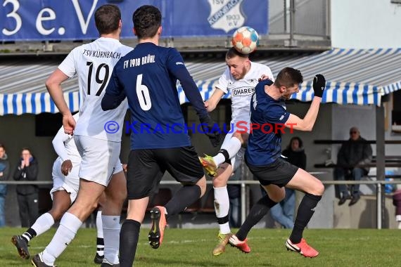 Saison 22/23 LL-Rhein-Neckar TSV Kürnbach vs FV 1918 Brühl (© Siegfried Lörz)