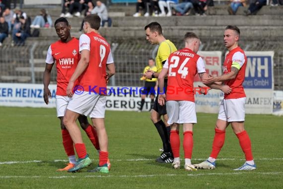 Saison 22/23 Verbandsliga Baden VfB Eppingen vs VfR Gommersdorf (© Siegfried Lörz)
