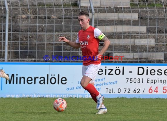Saison 22/23 Verbandsliga Baden VfB Eppingen vs VfR Gommersdorf (© Siegfried Lörz)