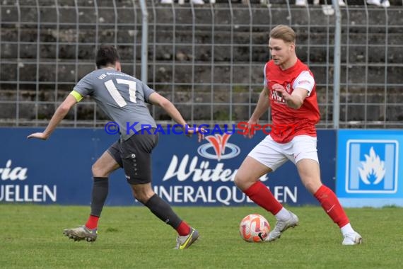 Saison 22/23 Verbandsliga Baden VfB Eppingen vs VfR Gommersdorf (© Siegfried Lörz)