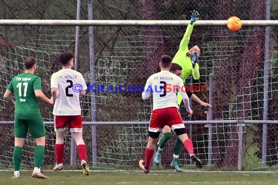 Kreispokal Sinsheim Halbfinale TSV Dühren vs FC Weiler (© Siegfried Lörz)