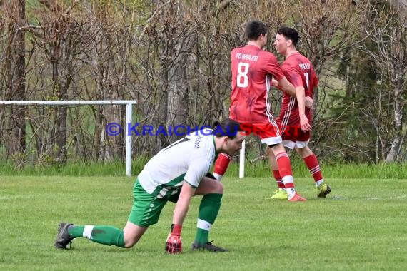 Kreisklasse-A-Sinsheim-22/23-SV-Tiefenbach-vs-FC-Weiler (© Siegfried Lörz)