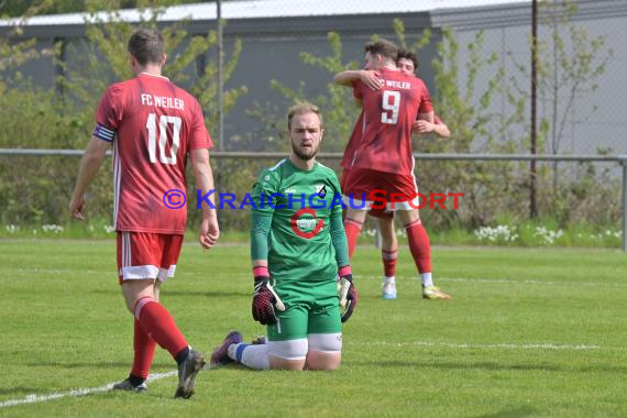 Kreisklasse-A-Sinsheim-22/23-FC-Weiler-vs-FV-Elsenz (© Siegfried Lörz)