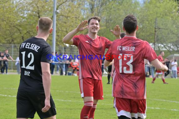 Kreisklasse-A-Sinsheim-22/23-FC-Weiler-vs-FV-Elsenz (© Siegfried Lörz)