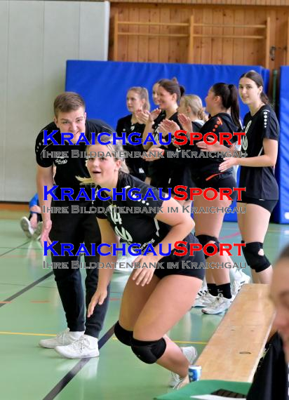 Volleyball-Damen-Verbandsliga-Nordbaden-Sinsheim-vs-TV-Bretten-2--Saison-2023/24 (© Siegfried Lörz)