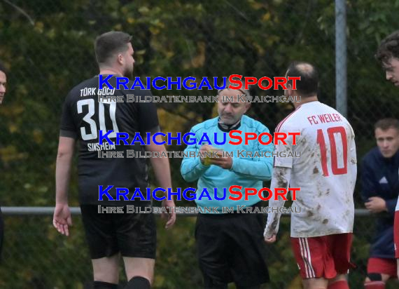 Saison-23/24-Kreisklasse-A--FC-Weiler-vs-TG-Sinsheim  (© Siegfried Lörz)