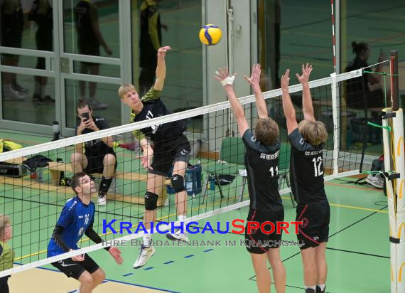 Volleyball-Oberliga-Baden-SG-Sinsheim/Helmstadt-vs-SG-Heidelberg-3 (© Siegfried Lörz)