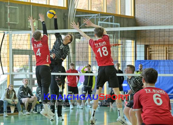 Volleyball-Oberliga-Baden-SG-Sinsheim/Helmstadt-vs-TV-Bühl-2 (© Siegfried Lörz)