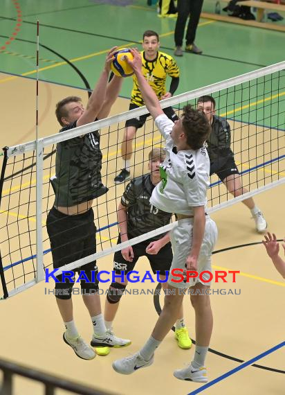 Volleyball-Oberliga-SG-Sinsheim/Helmstadt-vs-FT-1844-Freiburg-3 (© Siegfried Lörz)