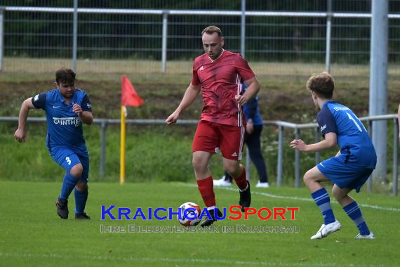 Kreisklasse-C-Testspiel-SG-Hilsbach/FC-Weiler-vs-SG-SV-Reihen/TSV-Steinsfurt (© Siegfried Lörz)
