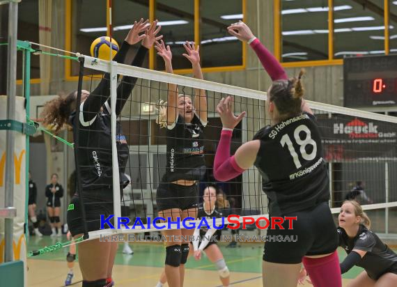 Volleyball-Oberliga-Frauen-SV-Sinsheim-vs-SG-Hohensachsen (© Siegfried Lörz)