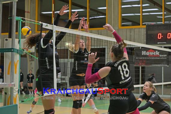 Volleyball-Oberliga-Frauen-SV-Sinsheim-vs-SG-Hohensachsen (© Siegfried Lörz)