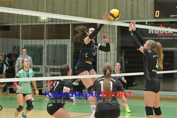 Volleyball-Oberliga-Frauen-SV-Sinsheim-vs-SG-Hohensachsen (© Siegfried Lörz)