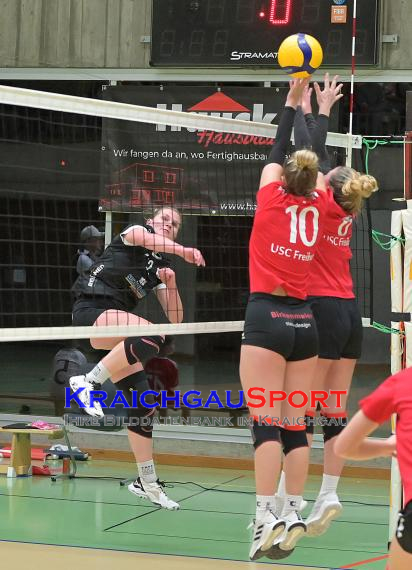 Volleyball-Oberliga-SV-Sinsheim-vs-USC-Freiburg (&copy; Siegfried Lörz)