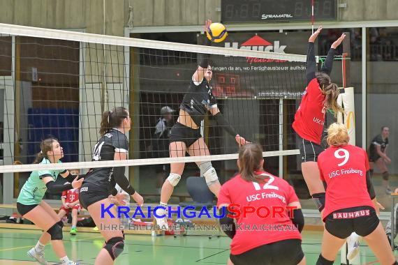 Volleyball-Oberliga-SV-Sinsheim-vs-USC-Freiburg (&copy; Siegfried Lörz)