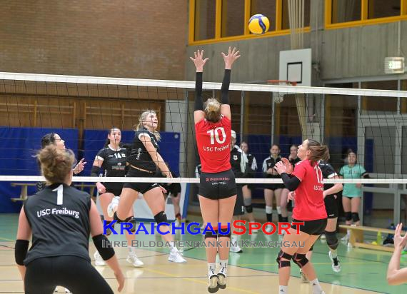 Volleyball-Oberliga-SV-Sinsheim-vs-USC-Freiburg (&copy; Siegfried Lörz)