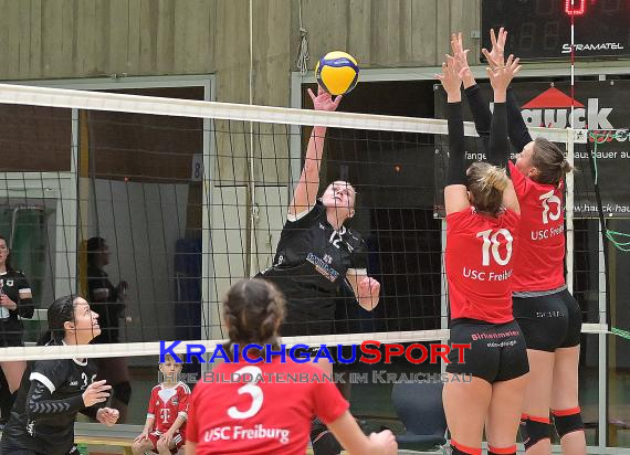 Volleyball-Oberliga-SV-Sinsheim-vs-USC-Freiburg (&copy; Siegfried Lörz)