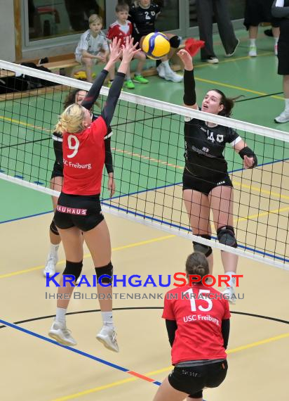 Volleyball-Oberliga-SV-Sinsheim-vs-USC-Freiburg (&copy; Siegfried Lörz)