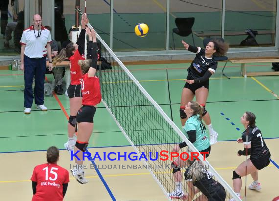 Volleyball-Oberliga-SV-Sinsheim-vs-USC-Freiburg (&copy; Siegfried Lörz)