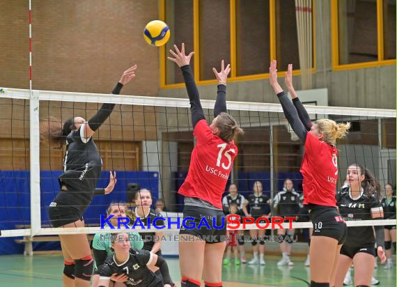Volleyball-Oberliga-SV-Sinsheim-vs-USC-Freiburg (&copy; Siegfried Lörz)