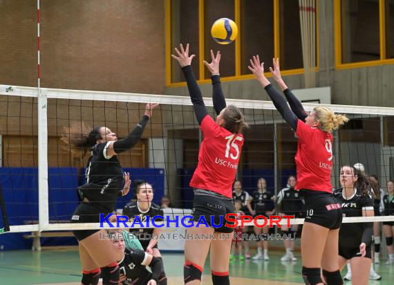 Volleyball-Oberliga-SV-Sinsheim-vs-USC-Freiburg (&copy; Siegfried Lörz)