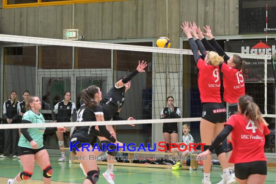 Volleyball-Oberliga-SV-Sinsheim-vs-USC-Freiburg (&copy; Siegfried Lörz)