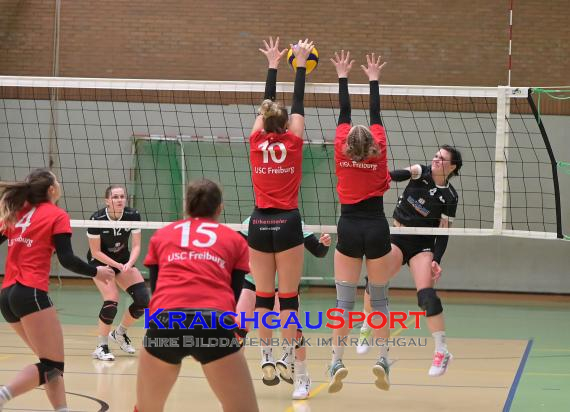 Volleyball-Oberliga-SV-Sinsheim-vs-USC-Freiburg (&copy; Siegfried Lörz)