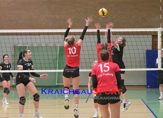 Volleyball-Oberliga-SV-Sinsheim-vs-USC-Freiburg (&copy; Siegfried Lörz)