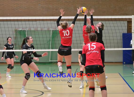 Volleyball-Oberliga-SV-Sinsheim-vs-USC-Freiburg (&copy; Siegfried Lörz)
