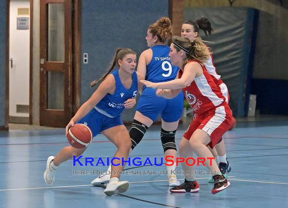 Basketball-Oberliga-Damen-TV-Sinsheim-vs-Ladyskunks-Herdern- (&copy; Siegfried Lörz)