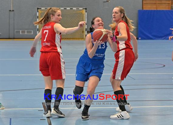 Basketball-Oberliga-Damen-TV-Sinsheim-vs-Ladyskunks-Herdern- (&copy; Siegfried Lörz)