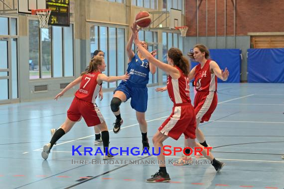 Basketball-Oberliga-Damen-TV-Sinsheim-vs-Ladyskunks-Herdern- (&copy; Siegfried Lörz)