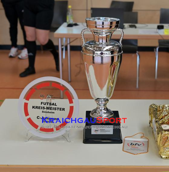 Futsal-Kreismeisterschaften-Sinsheim-Finale-JSG-Dühren/Hoffenheim/Zuzenhausen-vs-SG-Kirchardt (&copy; Siegfried Lörz)