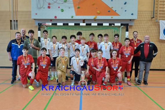 Futsal-Kreismeisterschaften-Sinsheim-Finale-JSG-Dühren/Hoffenheim/Zuzenhausen-vs-SG-Kirchardt (&copy; Siegfried Lörz)