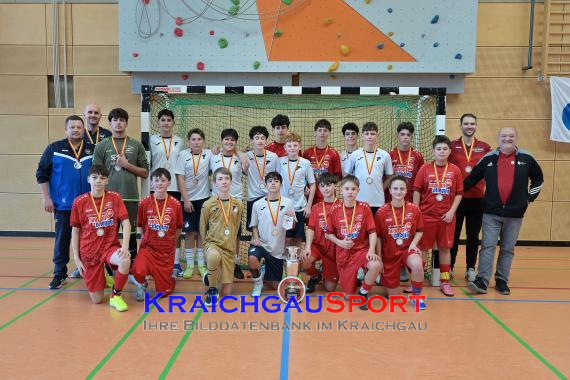 Futsal-Kreismeisterschaften-Sinsheim-Finale-JSG-Dühren/Hoffenheim/Zuzenhausen-vs-SG-Kirchardt (&copy; Siegfried Lörz)