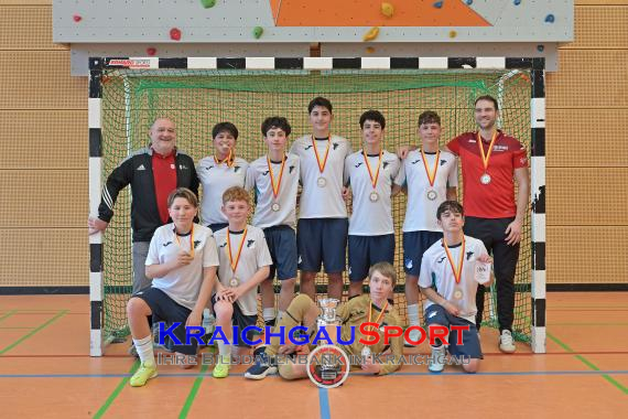 Futsal-Kreismeisterschaften-Sinsheim-Finale-JSG-Dühren/Hoffenheim/Zuzenhausen-vs-SG-Kirchardt (&copy; Siegfried Lörz)