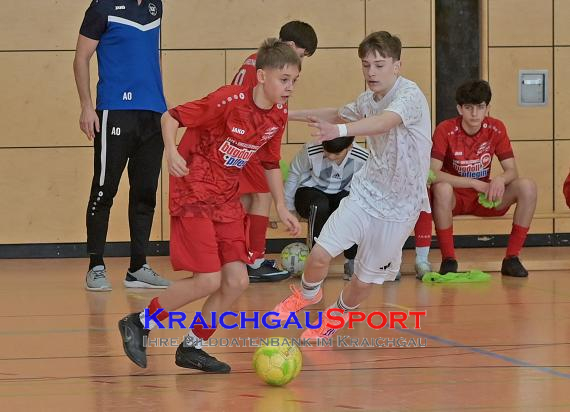 Futsal-Kreismeisterschaften-Sinsheim-Finale-JSG-Dühren/Hoffenheim/Zuzenhausen-vs-SG-Kirchardt (&copy; Siegfried Lörz)