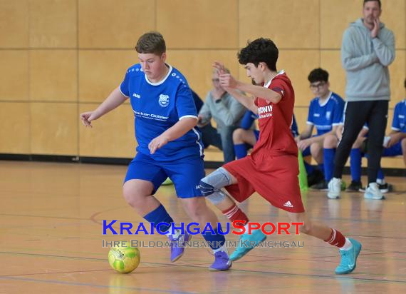 Futsal-Kreismeisterschaften-Sinsheim-Finale-JSG-Dühren/Hoffenheim/Zuzenhausen-vs-SG-Kirchardt (&copy; Siegfried Lörz)