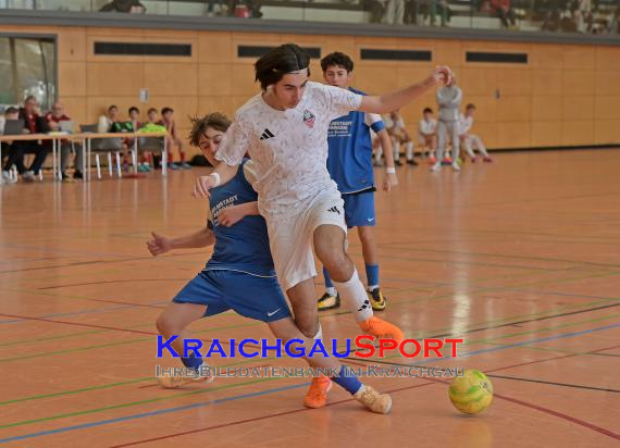 Futsal-Kreismeisterschaften-Sinsheim-Finale-JSG-Dühren/Hoffenheim/Zuzenhausen-vs-SG-Kirchardt (&copy; Siegfried Lörz)